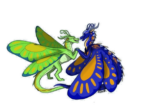 R:Selena et Bombyx par Kenya.jpg