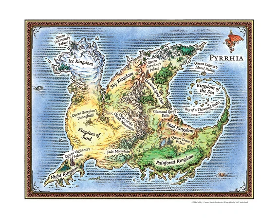 Fichier:Wings Over Pyrrhia Board.jpg