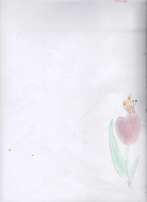 Fleur papillon regardée par krokmou 001.jpg